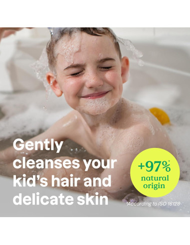 Champú y Gel de Baño ATTITUDE 2 en 1 Arándano 473 ml