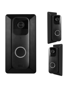 Placa de Pared HOLACA para Timbre de Video Blink - ABS Negro