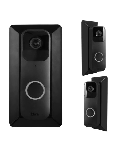 Placa de Pared HOLACA para Timbre de Video Blink - ABS Negro