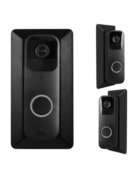 Placa de Pared HOLACA para Timbre de Video Blink - ABS Negro