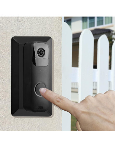 Placa de Pared HOLACA para Timbre de Video Blink - ABS Negro