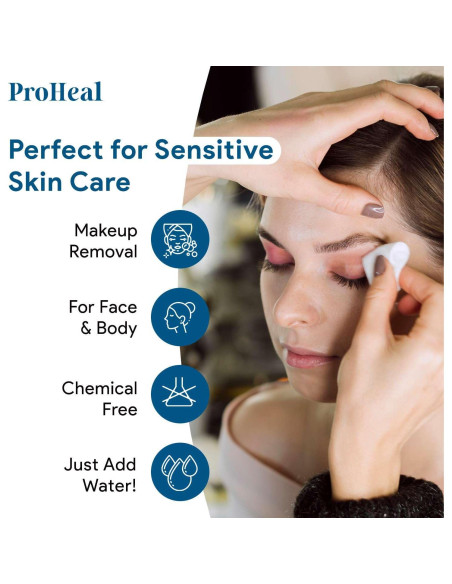 Toallitas Secas Desechables ProHeal - 1200 Unidades - 18x33 cm