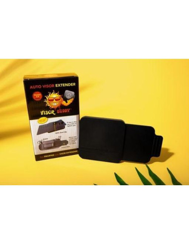 Extensor de Visor Buddy 3.0 Negro para Automóviles 15.24 cm
