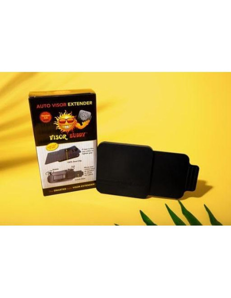 Extensor de Visor Buddy 3.0 Negro para Automóviles 15.24 cm
