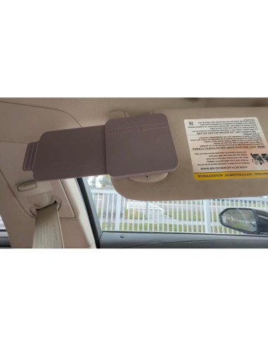Extensor de Visor Buddy 3.0 Negro para Automóviles 15.24 cm