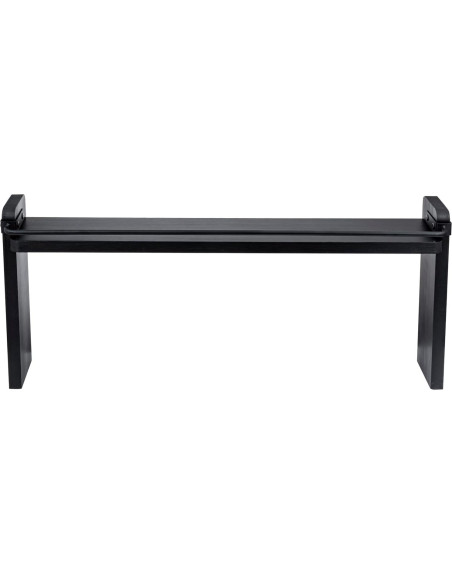 Estante de Especias MyGift 84 cm Madera Negra Industrial