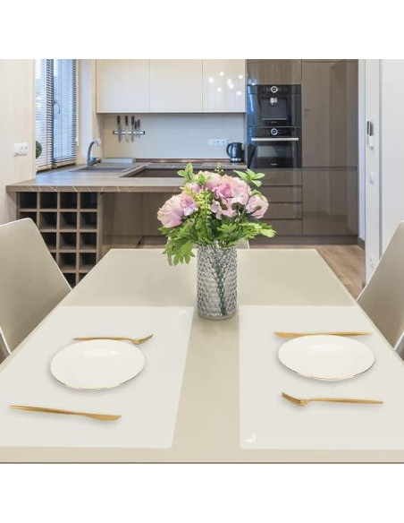 Juego de 2 Tapetes de Silicona Gruesa Folksy Super 71x50 cm