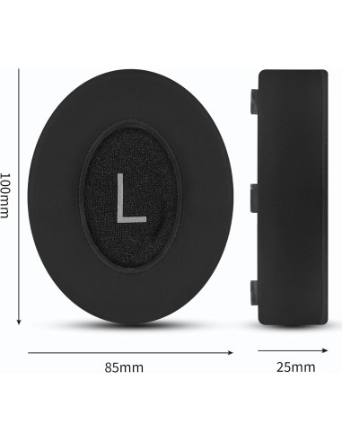 Almohadillas de Repuesto Joghaw para Auriculares Bose NC700 - Gel Refrigerante y Espuma Acústica - Negro