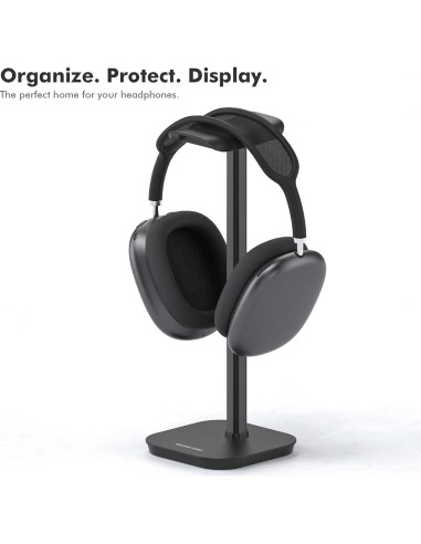 Soporte para Auriculares MANMUVIMO STAND.100 Aluminio Negro