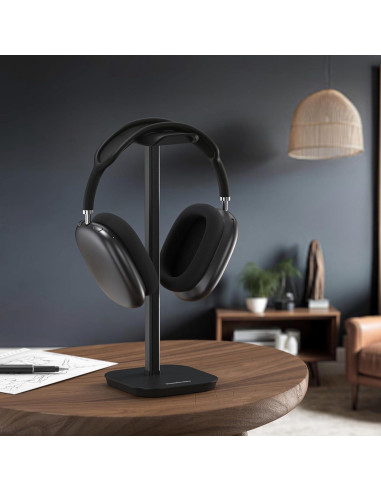 Soporte para Auriculares MANMUVIMO STAND.100 Aluminio Negro