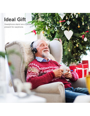 Soporte para Auriculares MANMUVIMO STAND.100 Aluminio Negro