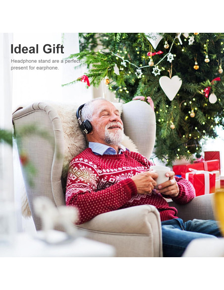 Soporte para Auriculares MANMUVIMO STAND.100 Aluminio Negro