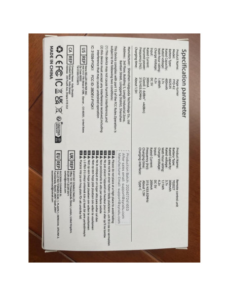 Control Remoto Pasador de Páginas Sycelu para Kindle y Tablets