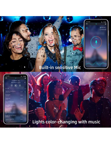 Tira LED RGB VST 2.99m Impermeable IP65 Control Bluetooth