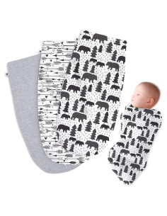 Saco de Envolver para Bebé HH Henry Hunter - 3 Unidades Algodón