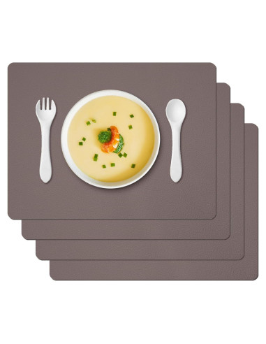 Manteles de Silicona Antideslizantes Siliconty - 4 Piezas 30x40cm