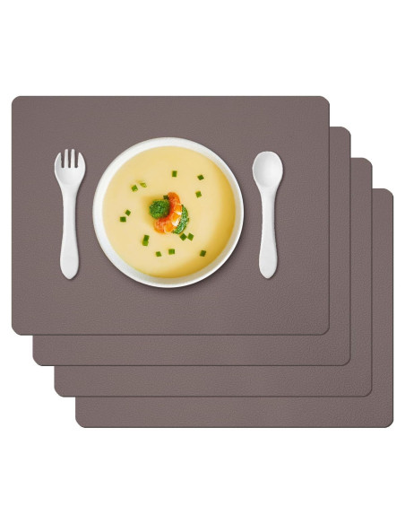 Manteles de Silicona Antideslizantes Siliconty - 4 Piezas 30x40cm