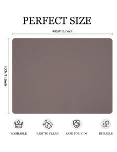 Manteles de Silicona Antideslizantes Siliconty - 4 Piezas 30x40cm 2