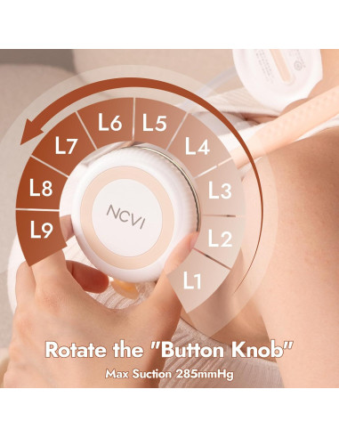 Bomba de Pecho Eléctrica Portátil NCVI con Diseño de Collar