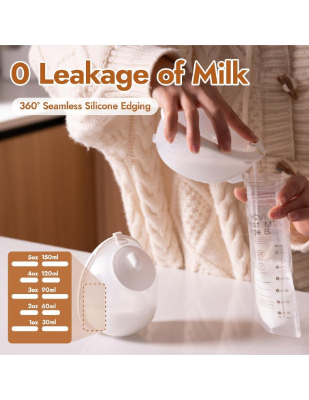 Bomba de Pecho Eléctrica Portátil NCVI con Diseño de Collar