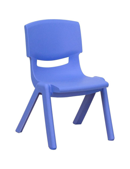 Conjunto Mesa de Actividades Ajustable Flash Furniture 60x120cm Azul