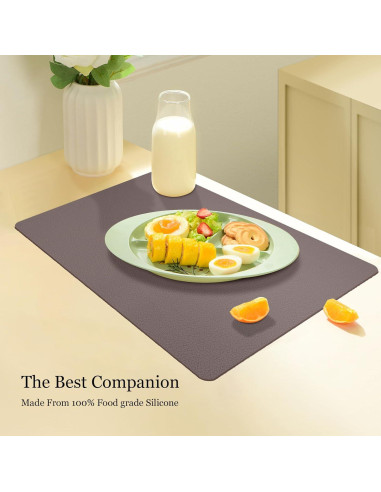 Manteles de Silicona Antideslizantes Siliconty - 4 Piezas 30x40cm