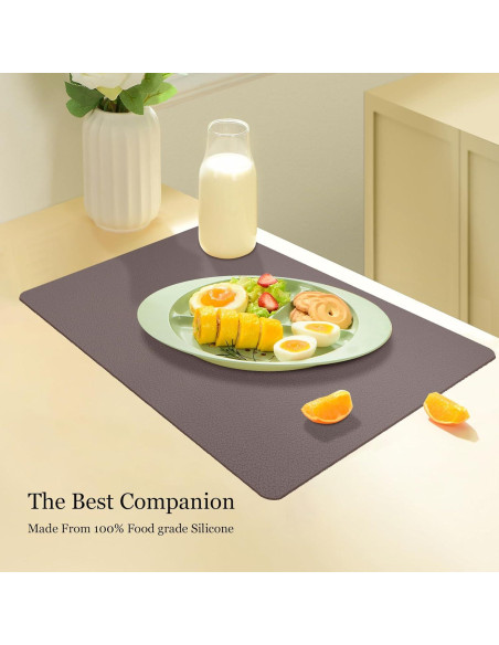 Manteles de Silicona Antideslizantes Siliconty - 4 Piezas 30x40cm