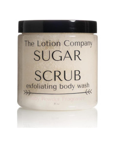 Exfoliante Corporal de Azúcar The Lotion Company 311g Aroma Talco
