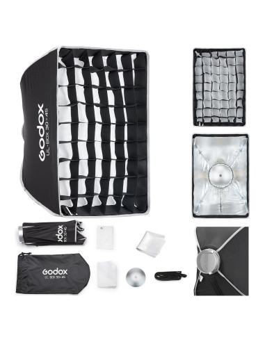 Godox Softbox UL-BOX-30x45cm con Montura Bowens y Difusores
