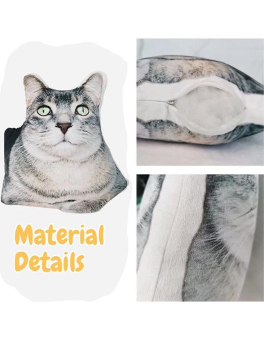 Almohada Personalizada Wucidici 20 cm Doble Lado Divertida