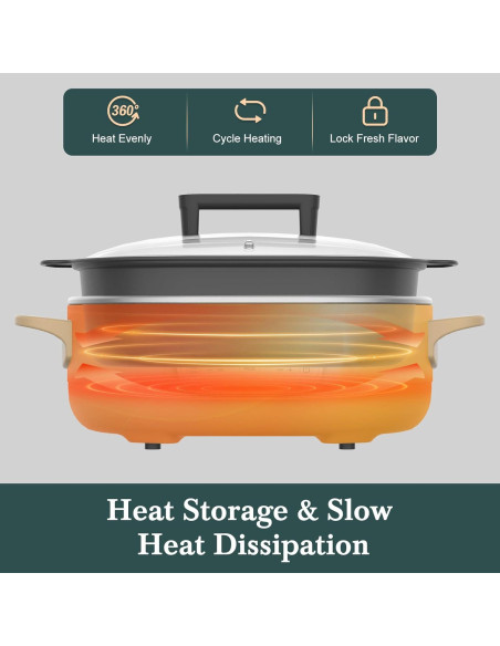 Olla Multiusos 6QT Indy Vac Programable 8 en 1 Antiadherente