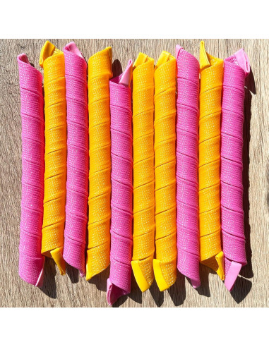 Rulos Espirales Sin Calor Aimin 50pcs 56cm para Cabello Largo