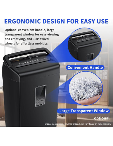 Trituradora Bonsaii C209-C Alta Seguridad 110 Hojas 22.7L