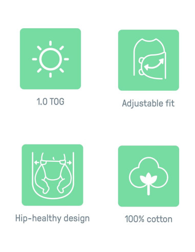 SwaddleMe Swaddle Original 2 Pzas Pequeño/Mediado 0-3 Meses