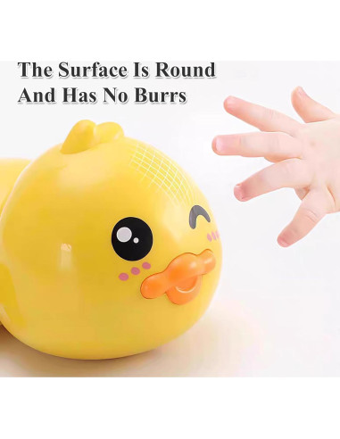 Juguetes de baño para bebés Gute - Patos nadadores a cuerda (3 unidades)