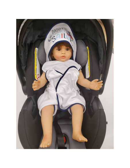 Conjunto de Toalla de Baño con Capucha Baby Essentials 6 Piezas