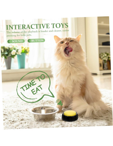 4 Botones de Comunicación para Perros Toddmomy - Juguete Interactivo