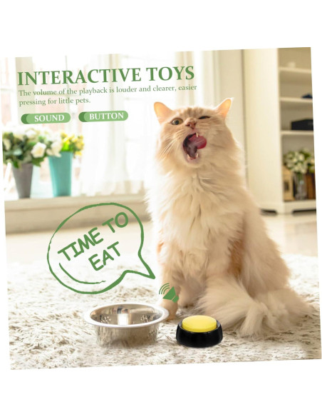 4 Botones de Comunicación para Perros Toddmomy - Juguete Interactivo