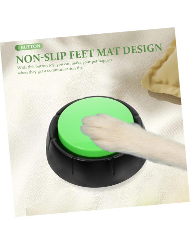 4 Botones de Comunicación para Perros Toddmomy - Juguete Interactivo