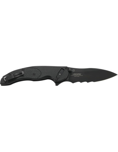 Cuchillo Plegable CRKT Linchpin 5406K con Serraciones Veff