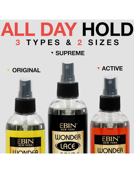 Spray Fijador EBIN NEW YORK Wonder Lace Bond 100ml Activa