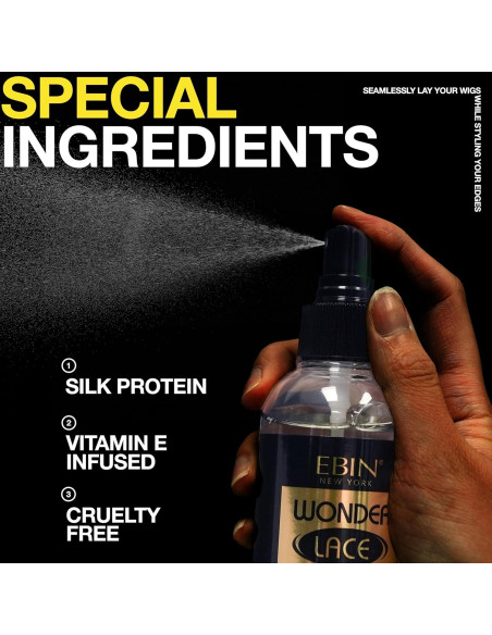 Spray Fijador EBIN NEW YORK Wonder Lace Bond 100ml Activa