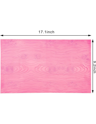 Molde de Silicona Beasea para Pasteles 43x23 cm Rosa