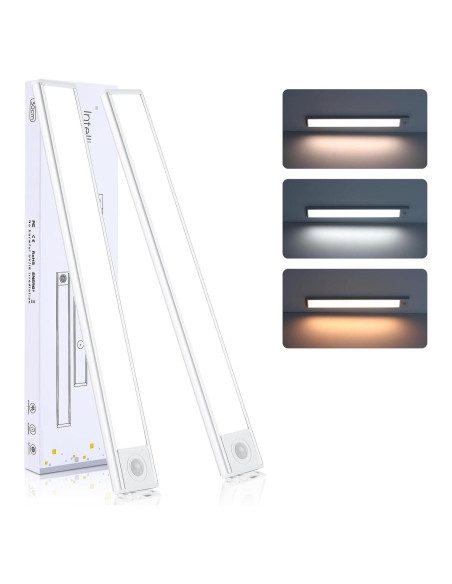 Luces LED Bajo Gabinete EOGOW con Sensor de Movimiento 2000mAh