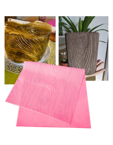 Molde de Silicona Beasea para Pasteles 43x23 cm Rosa