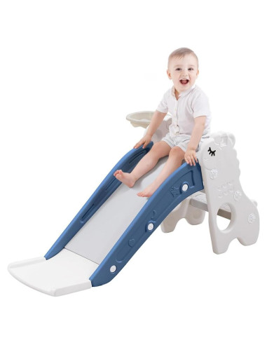 Tobogán Interior HAPPYMATY para Niños Pequeños con Aro