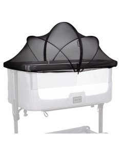 Cubierta de Cuna Beberoad Love Antimosquitos 99x56cm Negra