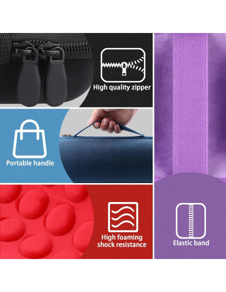 Funda Impermeable Khanka para Altavoz JBL Flip 7/6 - Negro