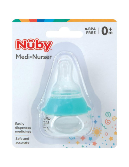 Botella de Medicina Nuby Medi-Nurser 12.2x9.9 cm Libre de BPA
