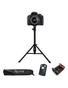 Trípode Profesional Acuvar 203.2 cm Ajustable Aluminio DSLR